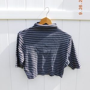Cropped Turtleneck